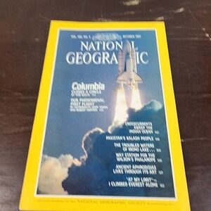 National Geographic Magazine October 1981 No Insert